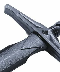 Playwell Black Polypropylene King Arthur' Excalibur Long Sword V1- 45.7" Rubber/Foam/Plastic Weapons 4 Playwell Black Polypropylene King Arthur' Excalibur Long Sword V1- 45.7