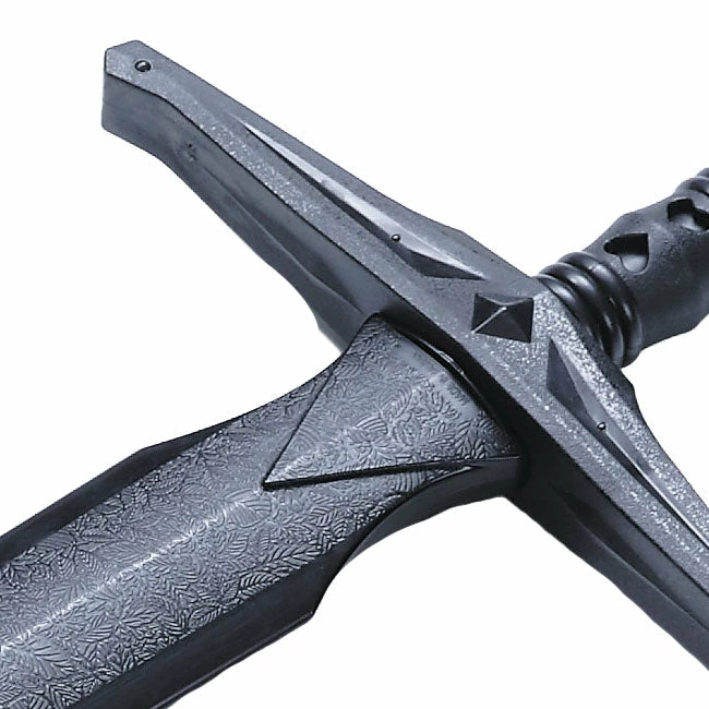 Playwell Black Polypropylene King Arthur' Excalibur Long Sword V1- 45.7" Rubber/Foam/Plastic Weapons 2 Playwell Black Polypropylene King Arthur' Excalibur Long Sword V1- 45.7" Rubber/Foam/Plastic Weapons