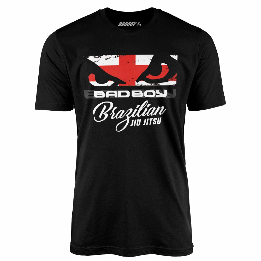 Playwell Bad Boy Uk Flag Jiu Jitsu Fighter T Shirt - Black Bad Boy MMA Clothing 1 Playwell Bad Boy Uk Flag Jiu Jitsu Fighter T Shirt - Black Bad Boy MMA Clothing