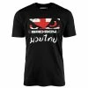 Playwell Bad Boy Uk Flag Muay Thai Fighter T Shirt - Black Bad Boy MMA Clothing