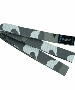 Playwell Coloured Belts Urban Grey Camouflage Grading Belts