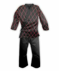 Playwell Hapkido Uniforms And Suits Hapkido Uniform: Black/Red