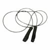 Playwell Deluxe Black Steel Cable Skipping Rope Skipping Ropes