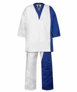 Playwell Splice Freestyle Uniform Adults - White/Blue - CLEARANCE FreeStyle Uniforms