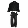 Playwell Adults Judo Suit - Black 450g Judo Uniforms