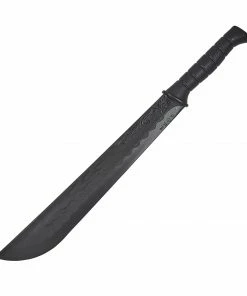 Playwell Black Polypropylene Full Contact Jungle Sword Rubber/Foam/Plastic Weapons