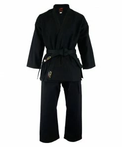 Playwell Karate 14oz Heavyweight Suit - Black