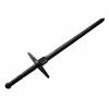 Playwell Rubber/Foam/Plastic Weapons Black Polypropylene Full Contact Medieval Sword