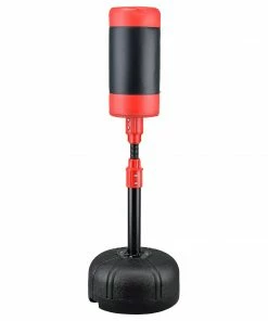 Playwell Free Standing Punch Bag Black/Red Free Standing Punch Bags