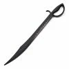 Playwell Rubber/Foam/Plastic Weapons Black Polypropylene Pirate Cutless Sabre Sword