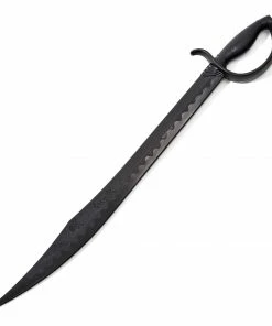 Playwell Rubber/Foam/Plastic Weapons Black Polypropylene Pirate Cutless Sabre Sword