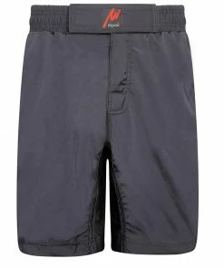 Playwell MMA Shorts & Grappling Tops Playwell Childrens Pro MMA Plain Black Training Shorts