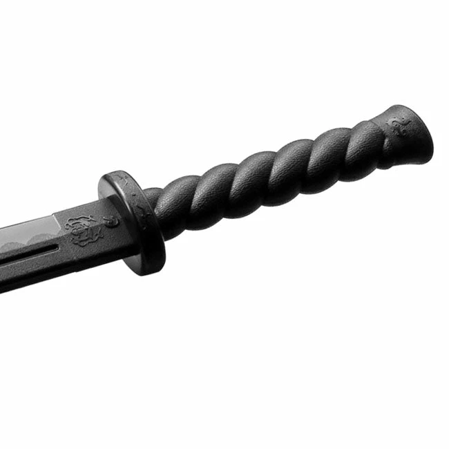 Playwell Black Polypropylene Kung Fu BroadSword 33" - TT 2 Playwell Black Polypropylene Kung Fu BroadSword 33" - TT