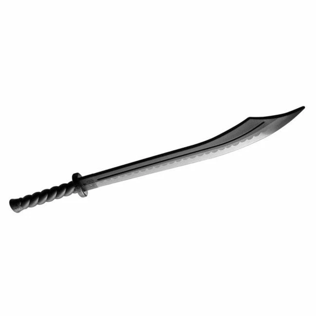 Playwell Black Polypropylene Kung Fu BroadSword 33" - TT 1 Playwell Black Polypropylene Kung Fu BroadSword 33" - TT