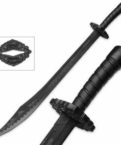 Playwell Black Polypropylene Kung Fu BroadSword - 37"