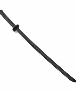 Playwell Rubber/Foam/Plastic Weapons Black Polypropylene Full Contact Samurai Katana