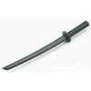 Playwell Rubber/Foam/Plastic Weapons Black Polypropylene Wakizashi ( Shoto )