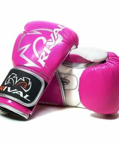Playwell Rival Boxing RB7 Fitness Plus Bag Gloves - Pink