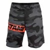 Playwell Tatami Fightwear Tatami Red Bar Camo Fight Shorts
