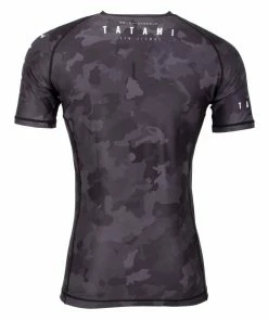 Playwell Tatami Adults Stealth Camo Short Sleeve Rash Guard Tatami Fightwear