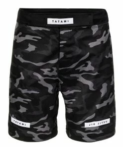 Playwell Tatami Fightwear Tatami Rival Grappling Shorts - Black Camo
