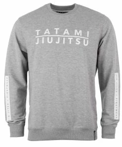 Playwell Tatami Jiu Jitsu Rival Sweater - Grey Tatami Fightwear