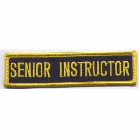 Playwell Instructor Patches Senior Instructor Patch: P124 1 Playwell Instructor Patches Senior Instructor Patch: P124