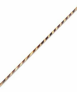 Playwell Bo Staff Rattan Burnt Spiral Pattern