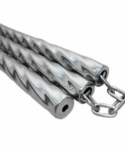 Playwell Wushu Steel 3 Sectional Staff