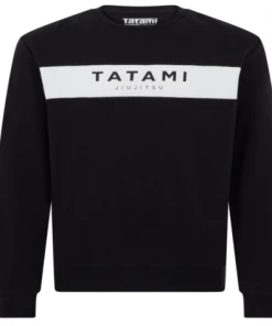 Playwell Tatami Original Black Cotton Tracksuit Jumper Top