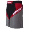 Playwell Sprawl Fusion 3 Series Fight Shorts - Black/Red