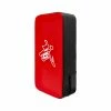 Playwell Muay Thai Beginners Kick Pad Black/Red - Single Thai Kick Pads