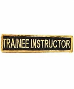 Playwell Instructor Patches Trainee Instructor Patch: P125