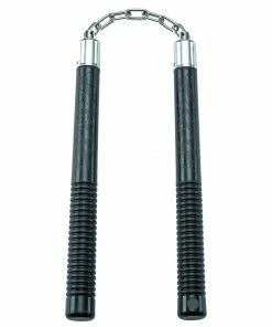 Playwell Black Polypropylene Full Contact Nunchucks