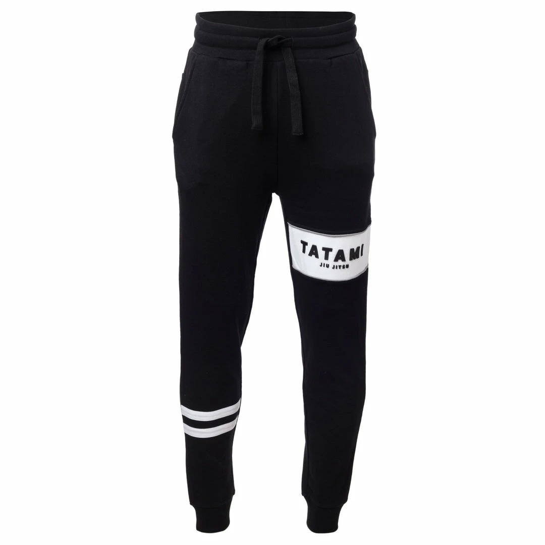 Playwell Tatami Mens Fraction Black Joggers Tatami Fightwear 1 Playwell Tatami Mens Fraction Black Joggers Tatami Fightwear