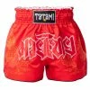 Playwell Kickboxing & Muay Thai Shorts Tatami NakMuay Muay Thai Shorts - Red