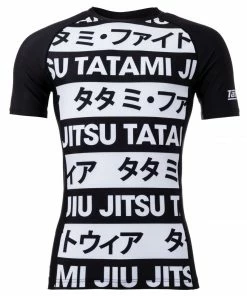 Playwell Tatami Fightwear Tatami Mens Banned Short Sleeve Rash Guard