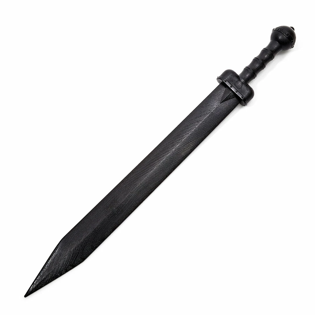 Playwell Rubber/Foam/Plastic Weapons Black Polypropylene Full Contact Roman Spartacus Sword - V4 1 Playwell Rubber/Foam/Plastic Weapons Black Polypropylene Full Contact Roman Spartacus Sword - V4