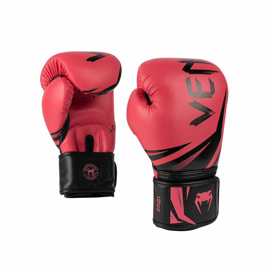 Playwell Venum Challenger 3.0 Boxing Gloves - Coral 1 Playwell Venum Challenger 3.0 Boxing Gloves - Coral