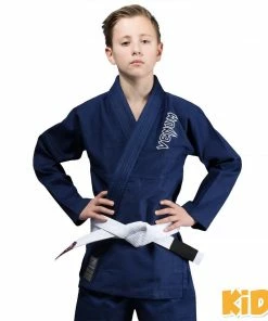 Playwell Jiu Jitsu Gi Uniforms And Equipment Venum Kids Contender Jiu Jitsu Gi - Navy