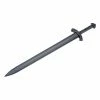 Playwell Rubber/Foam/Plastic Weapons Black Polypropylene Full Contact Viking Sword - 37.5"