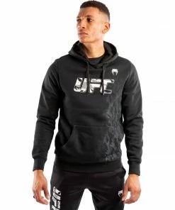 Playwell Venum X UFC Authentic Fight Week Cotton Hoodie - Black