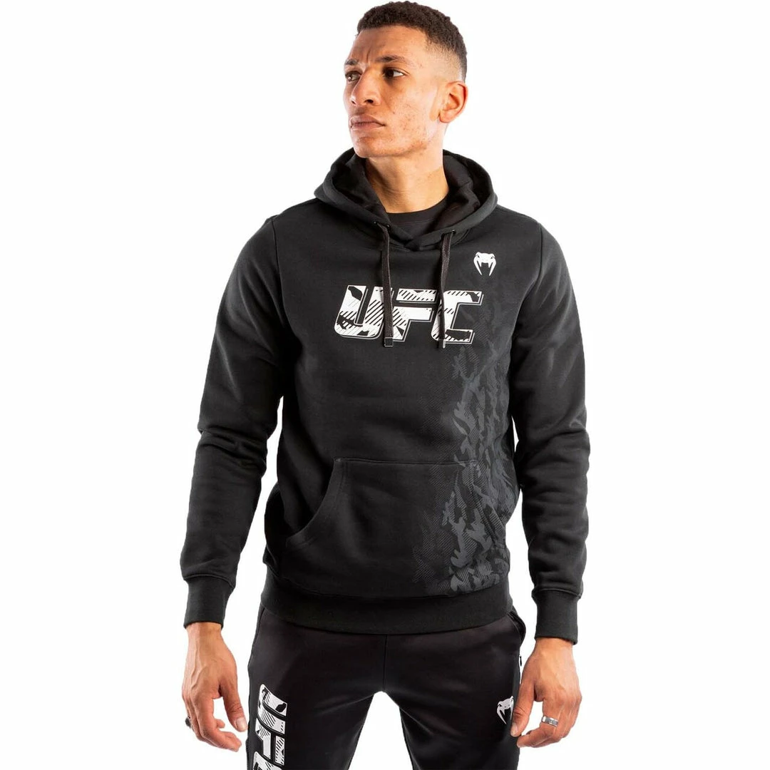 Playwell Venum X UFC Authentic Fight Week Cotton Hoodie - Black 1 Playwell Venum X UFC Authentic Fight Week Cotton Hoodie - Black
