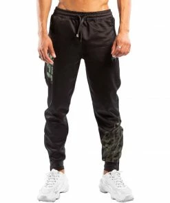 Playwell Venum X UFC Authentic Fight Week Polyester Joggers - Black/Khaki