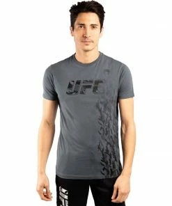 Playwell Venum MMA Shorts & Clothing Venum X UFC Authentic Fight Week T Shirt - Grey
