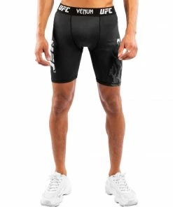 Playwell Venum MMA Shorts & Clothing Venum X UFC Authentic Fight Week Vale Tudo Shorts - Black
