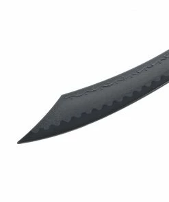 Playwell Rubber/Foam/Plastic Weapons Black Polypropylene Curved Sword - W214