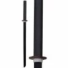 Playwell Japanese Wooden Bokken Ninja Wooden Black Bokken - 34"