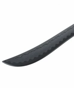 Playwell Black Polypropylene Curved Sword - W216 Rubber/Foam/Plastic Weapons