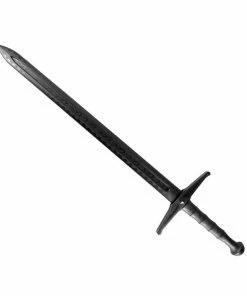 Playwell Black Polypropylene Full Contact Excalibur Long Sword - 41.7" - Rubber/Foam/Plastic Weapons